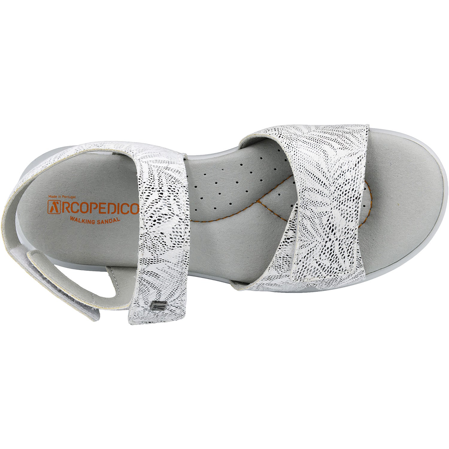 Womens Arcopedico Arcopedico Corbett Women's Sandals White Palm White Palm