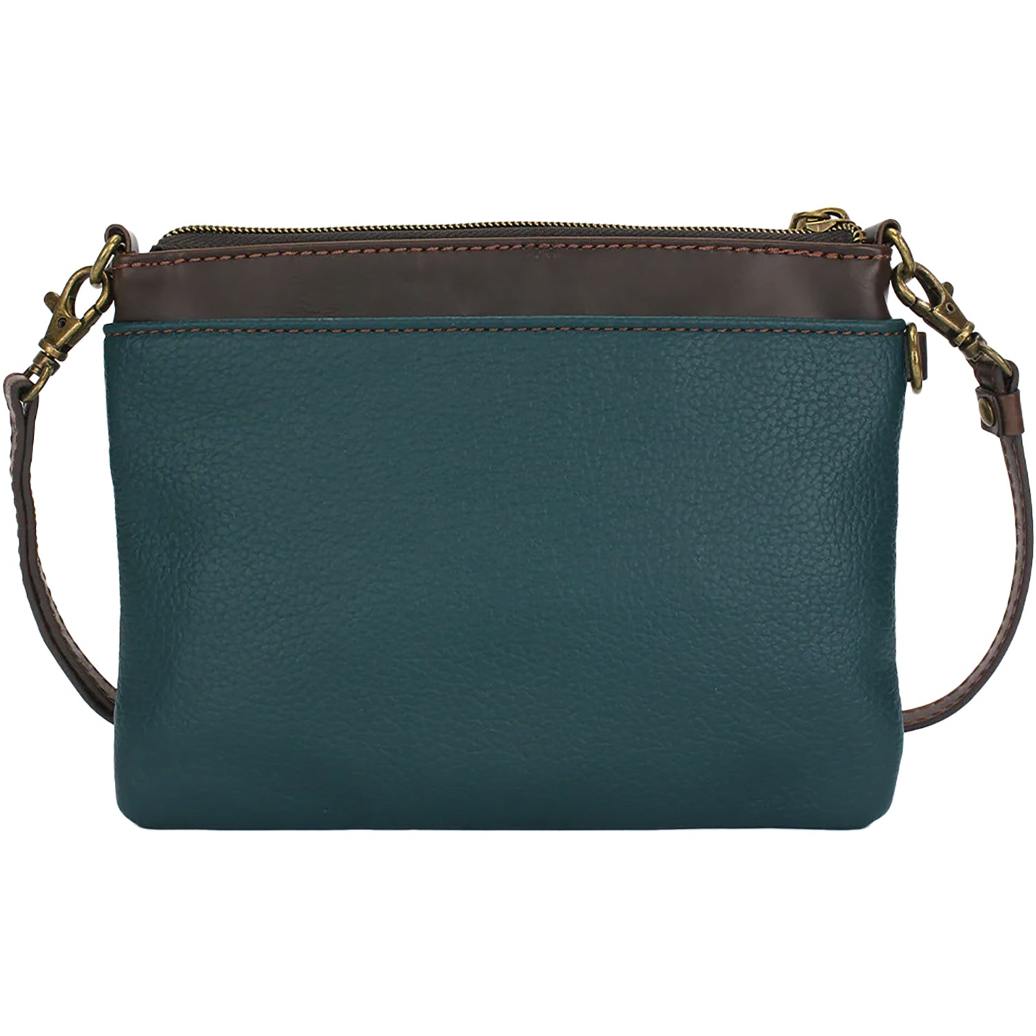 Womens Chala Chala Handbags Crab Mini Crossbody Handbag Teal Stripe Teal Stripe