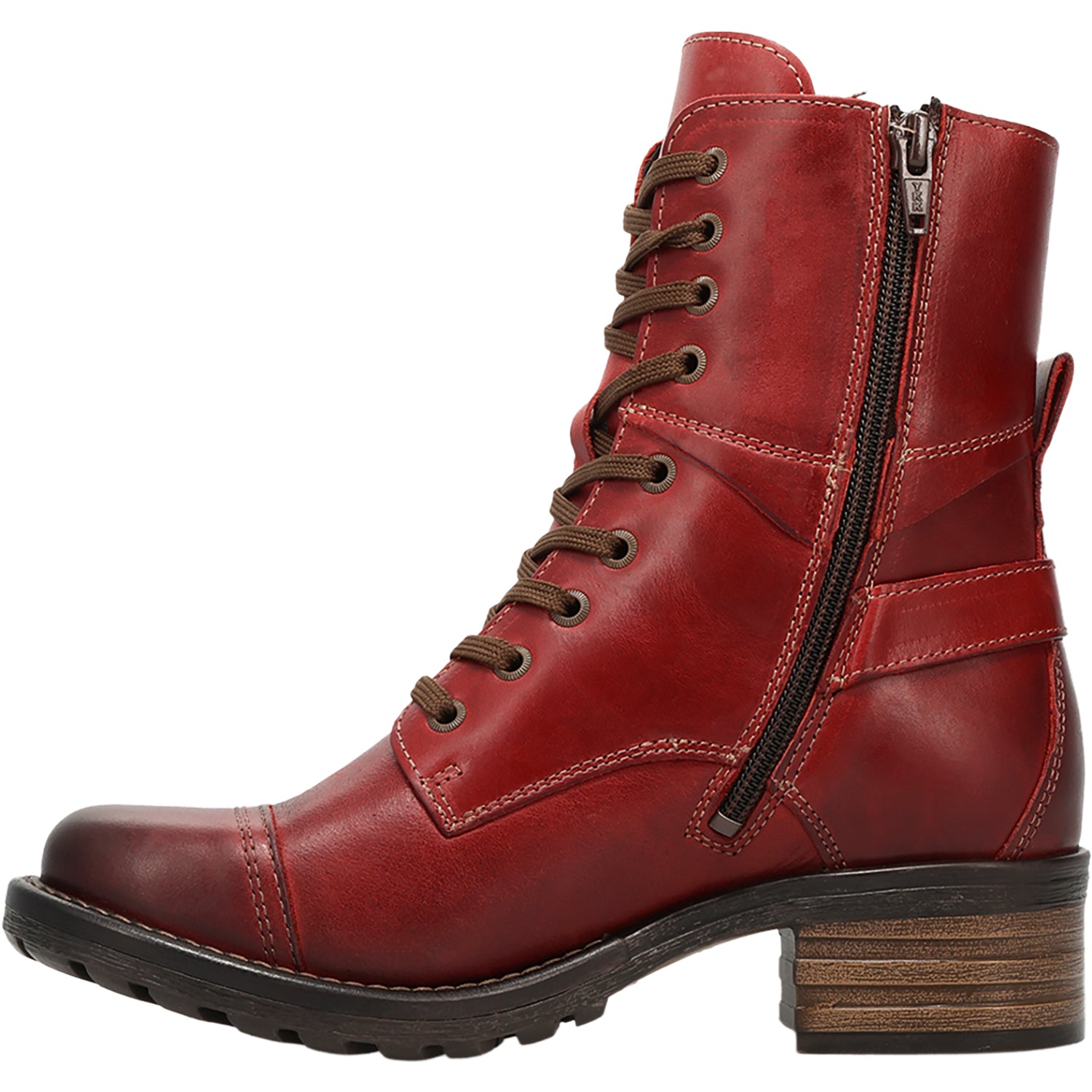 Womens Taos Women's Taos Crave Classic Red Leather Classic Red Leather