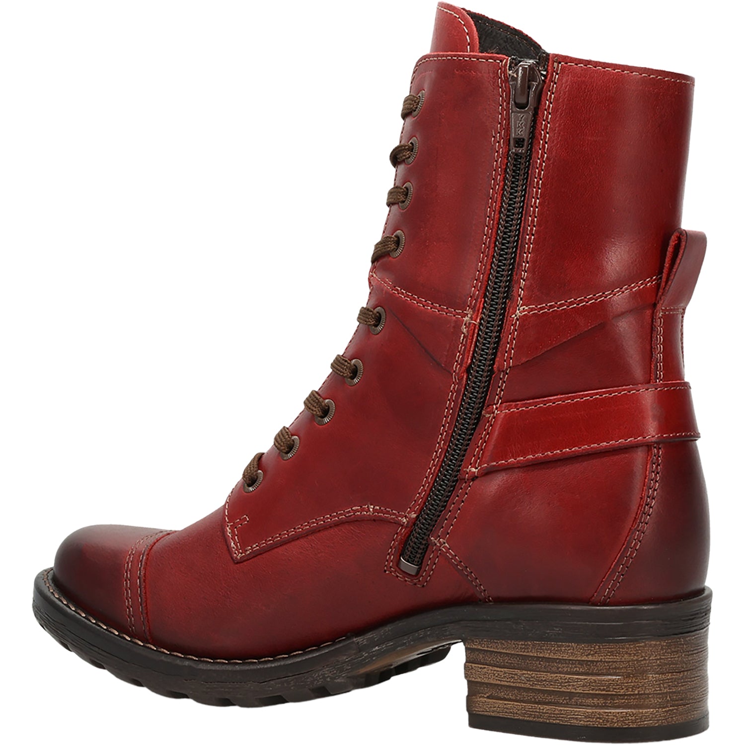 Womens Taos Women's Taos Crave Classic Red Leather Classic Red Leather