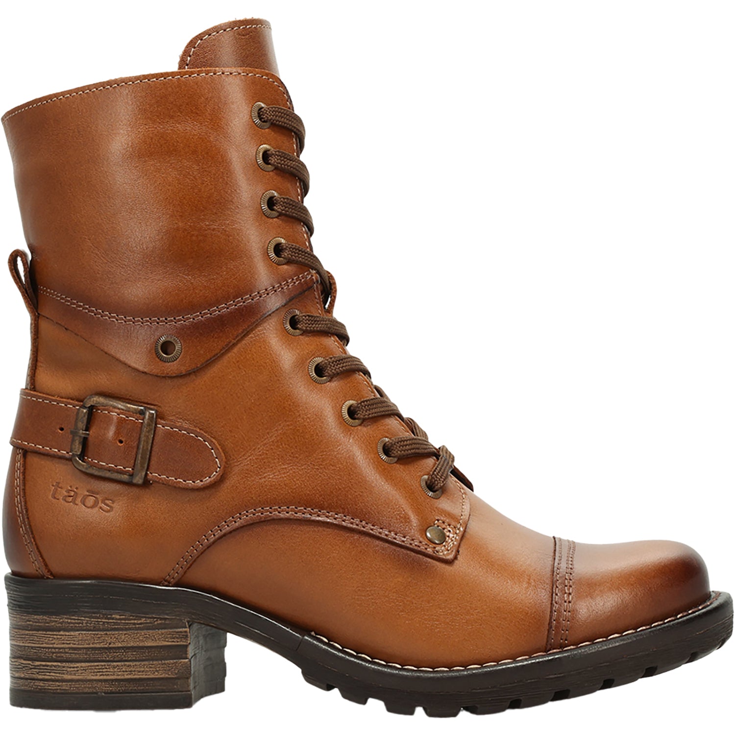 Womens Taos Taos Crave Women's Boots Tan Leather Tan Leather