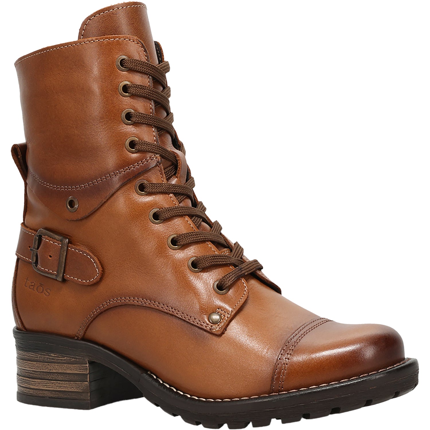 Womens Taos Taos Crave Women's Boots Tan Leather Tan Leather