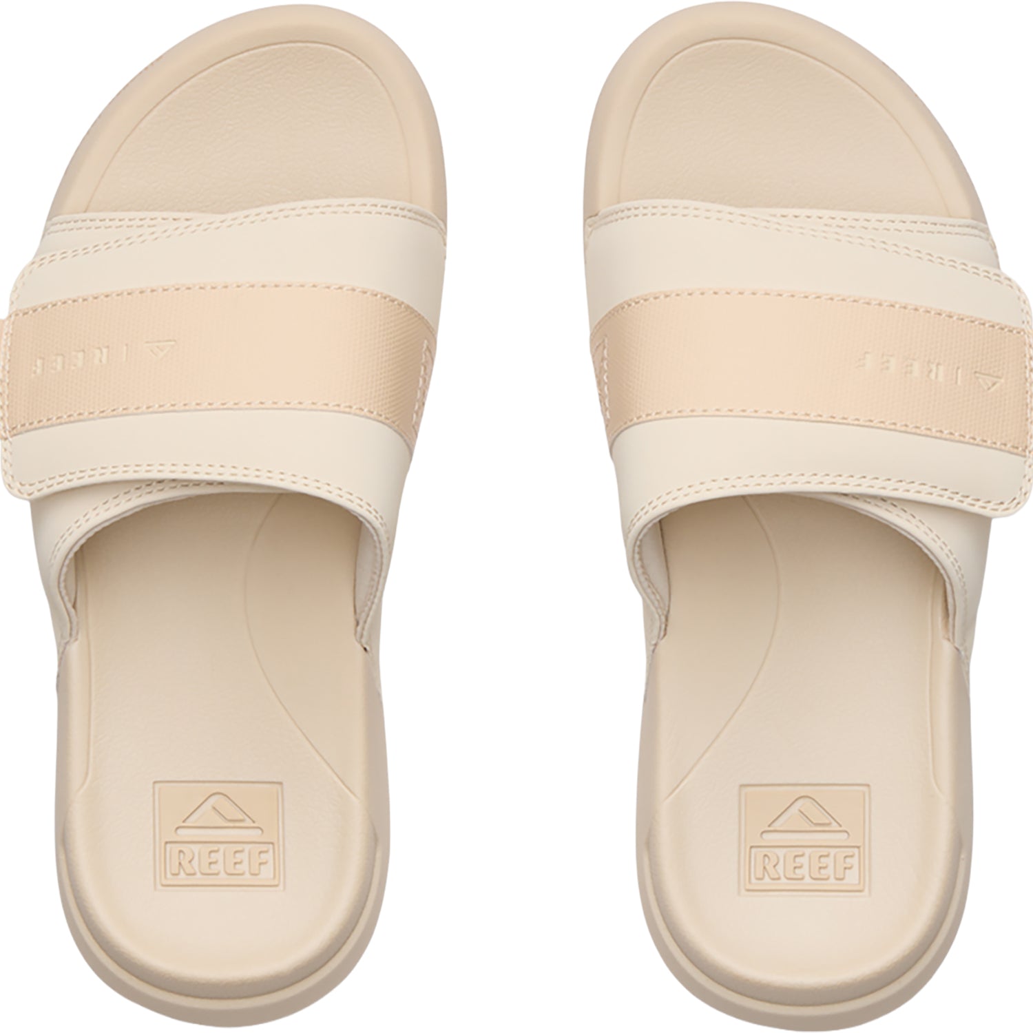 Womens Reef Reef Cruiser Slide Women's Recovery Slide Vintage/Sand Vintage/Sand