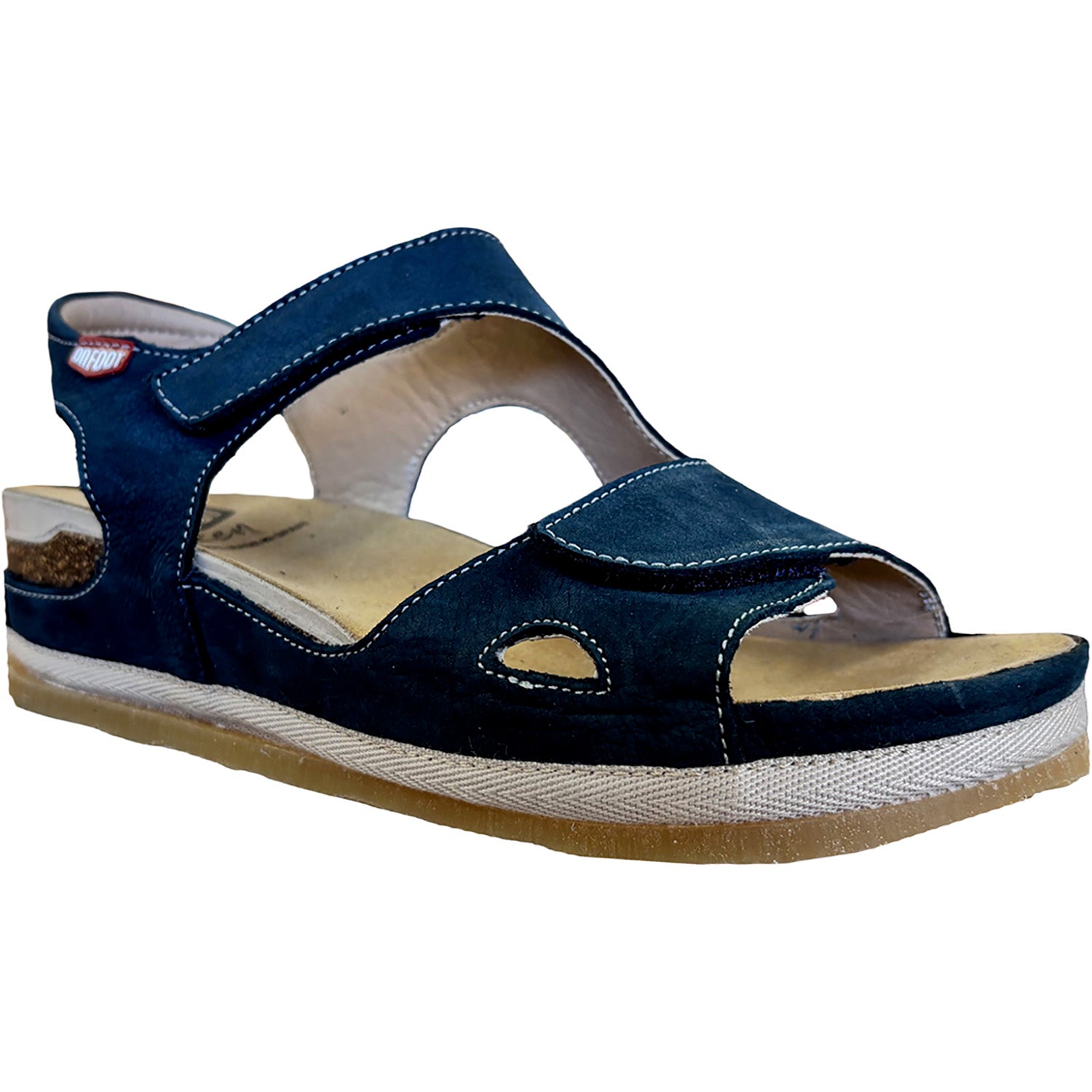 Womens On foot OnFoot Cynara 255 Women's Sandals Marino Nubuck Marino Nubuck