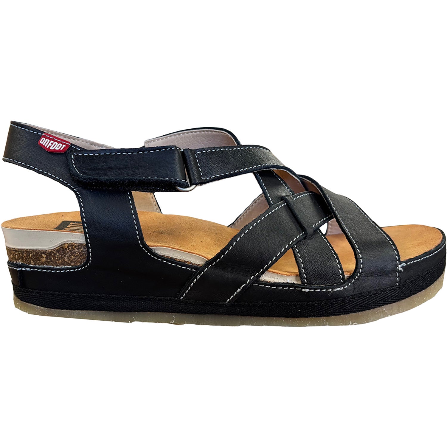 Womens On foot OnFoot Cynara 256 Women's Sandals Menorca Negro Menorca Negro