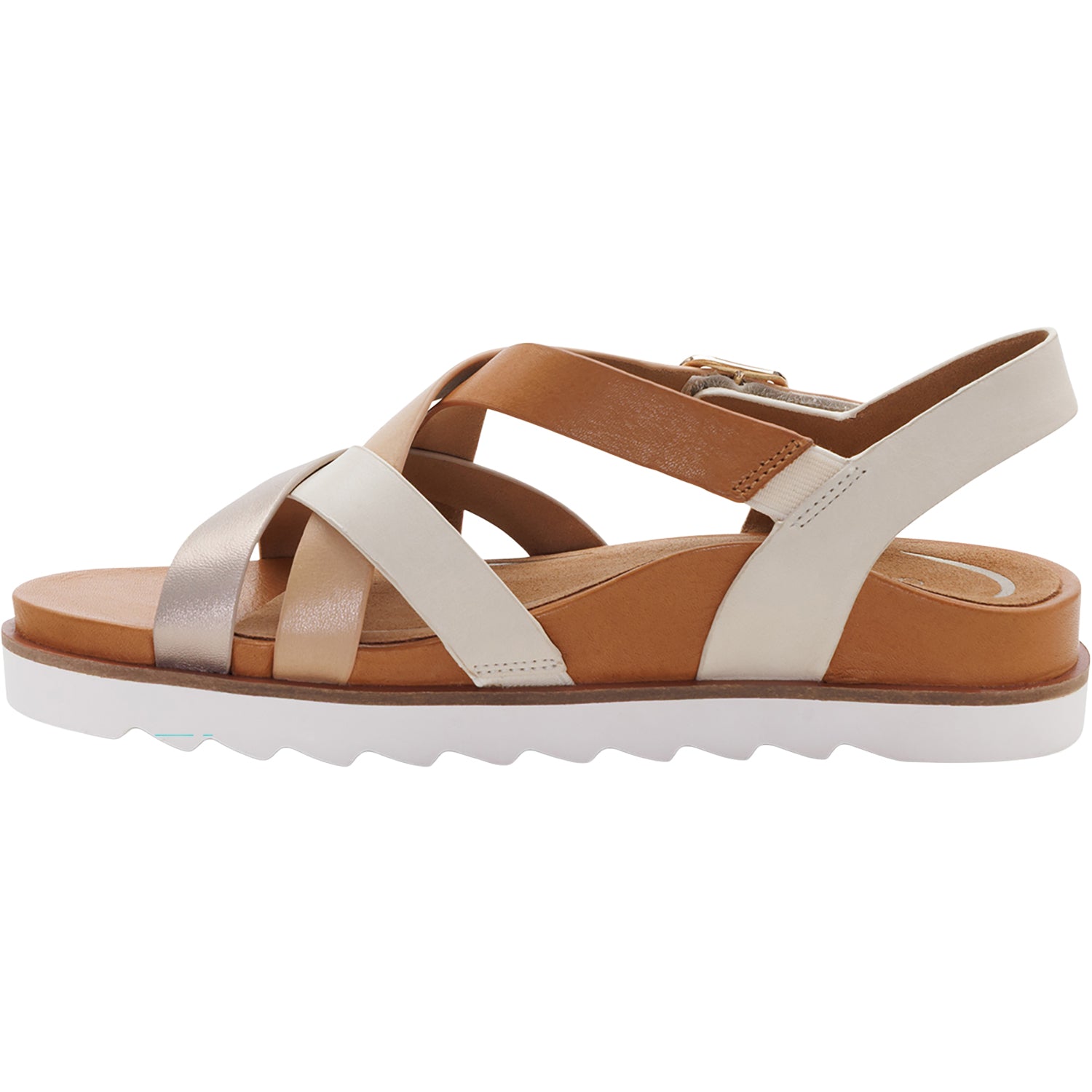 Womens Aetrex Aetrex Carmen Women's Sandals Champagne Multi Champagne Multi