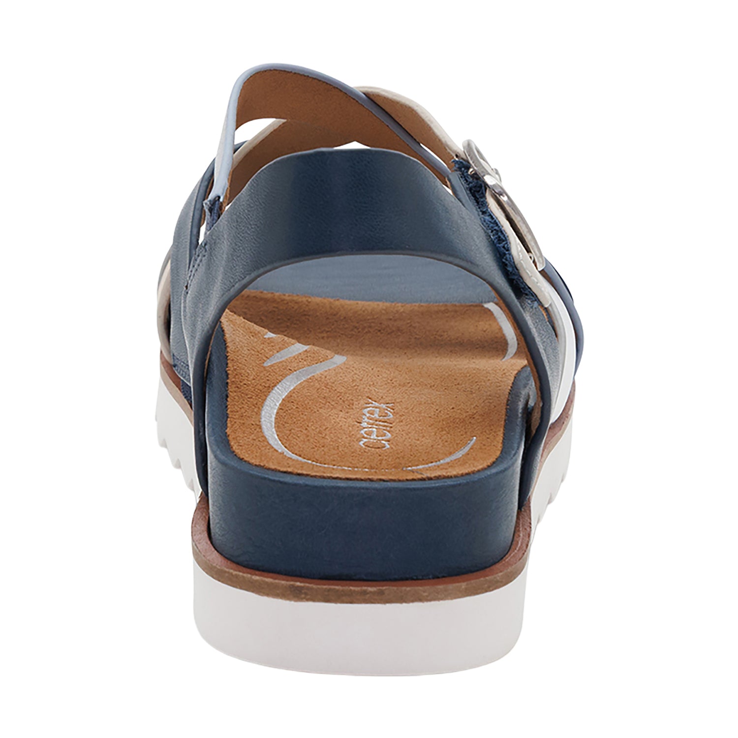Womens Aetrex Aetrex Carmen Women's Sandals Navy Multi Navy Multi