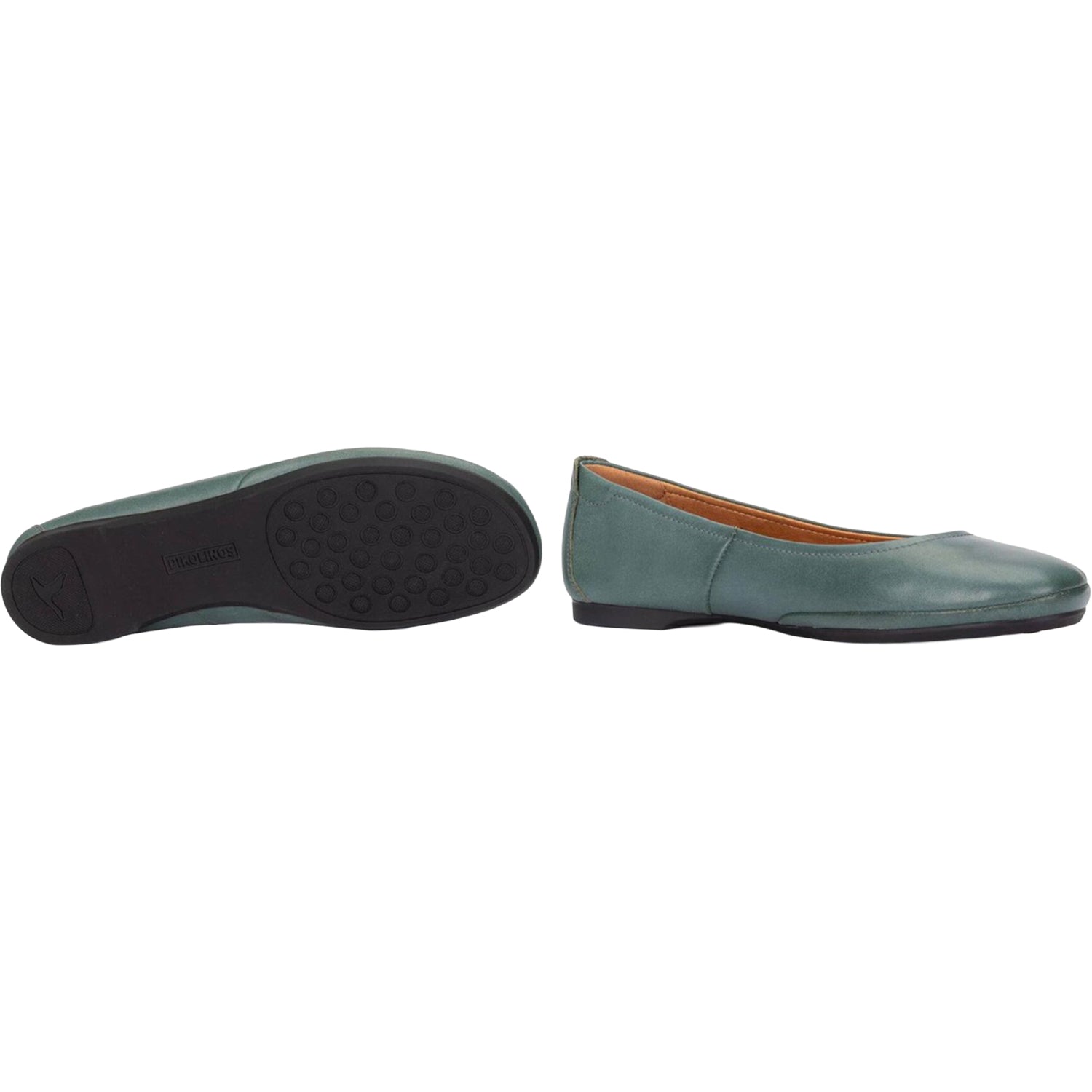 Womens Pikolinos Pikolinos Carmona W2S-2655C1 Women's Casual Flats Jade Leather Jade Leather