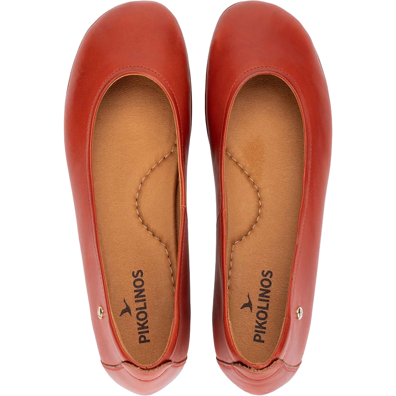 Womens Pikolinos Pikolinos Carmona W2S-2655C1 Women's Casual Flats Paprika Leather Paprika Leather