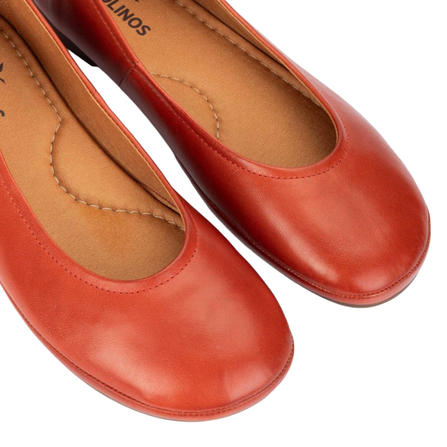 Womens Pikolinos Pikolinos Carmona W2S-2655C1 Women's Casual Flats Paprika Leather Paprika Leather