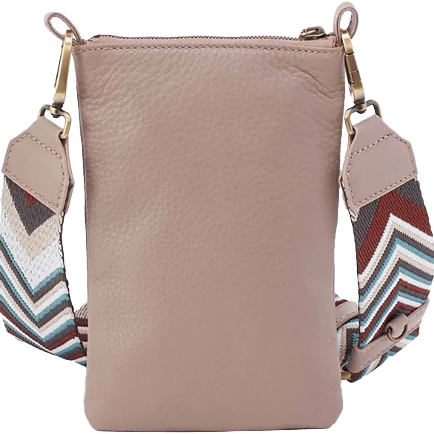 Womens Hobo Hobo Cass Phone Crossboby Handbag Warm Adobe Pebbled Leather Warm Adobe Pebbled Leather