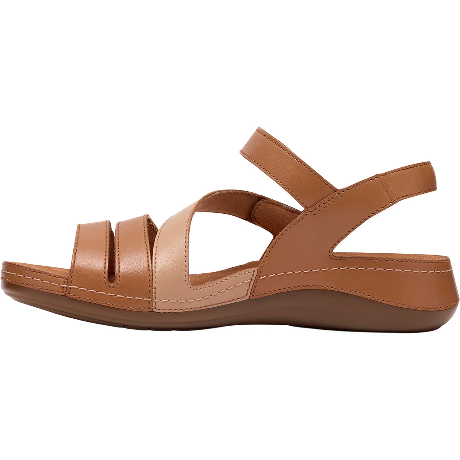 Womens Clarks Clarks Cecily Mix Women's Sandals Beige Combi Beige Combi