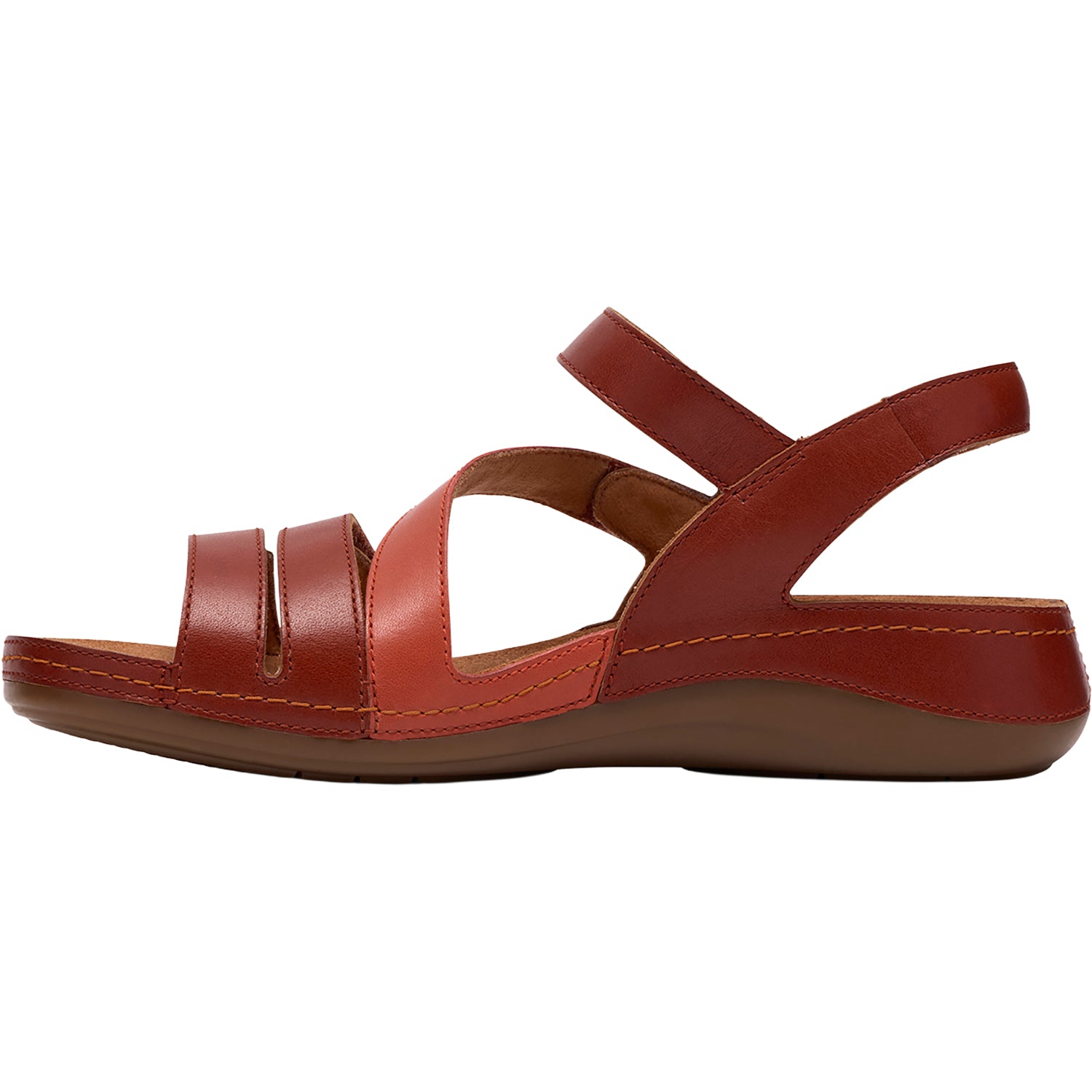 Womens Clarks Clarks Cecily Mix Women's Shoes Burnt Orange Combi Burnt Orange Combi