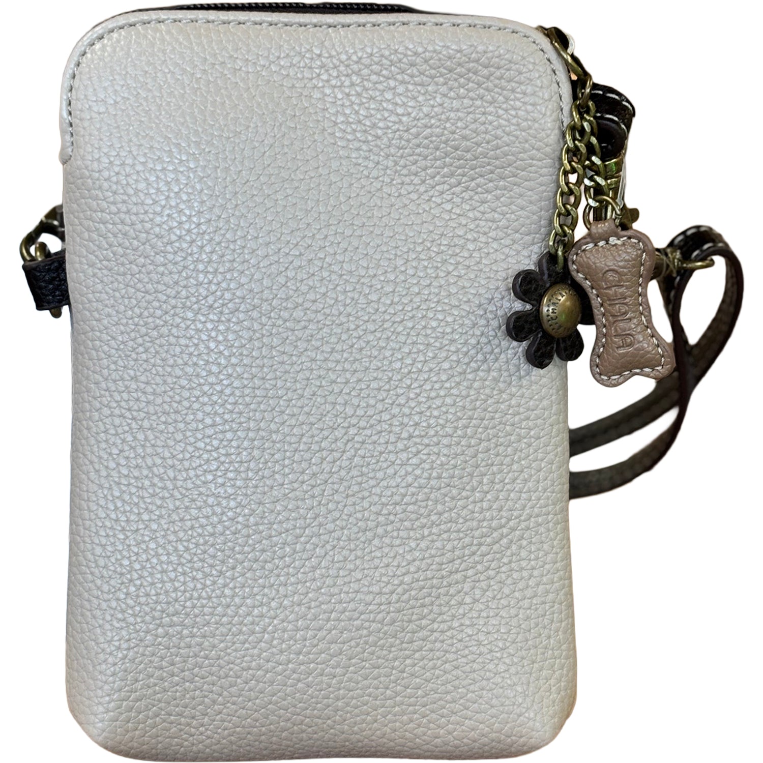 Womens Chala Chala Yorkie Cellphone Crossbody Handbag Ivory Ivory
