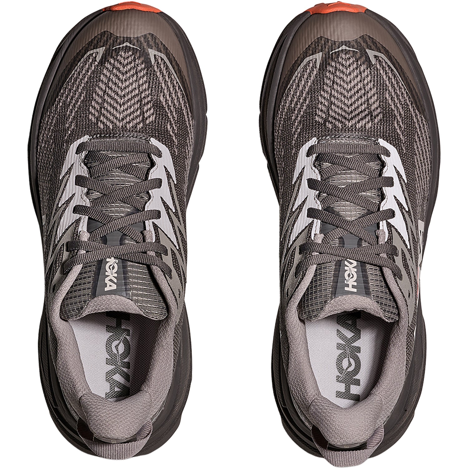 Womens Hoka one one Hoka Challenger 8 GTX (Neutral Support) Women's Athletic Shoes Trail Hiking Shoes Cement/Gravel Cement/Gravel
