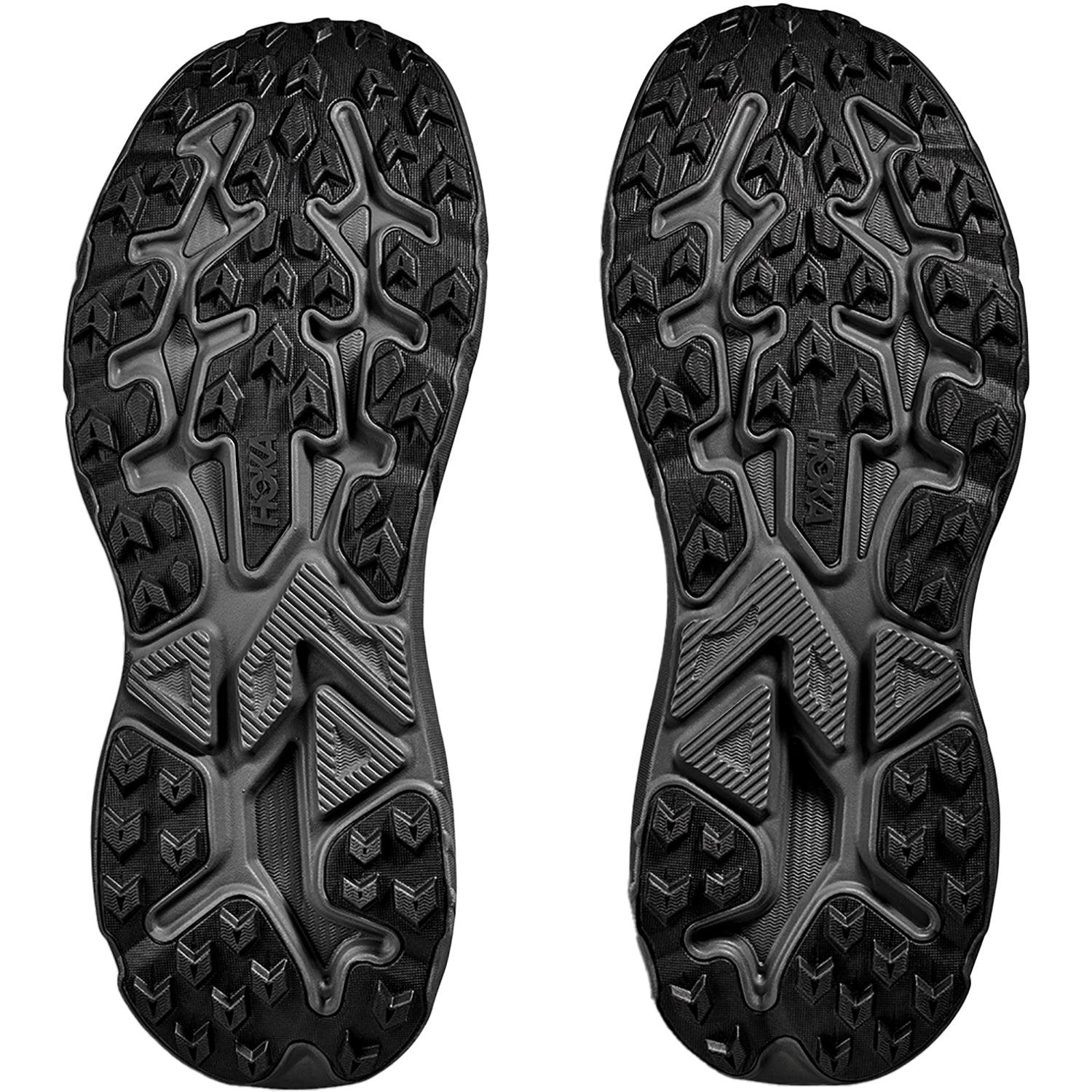 Mens Hoka one one Hoka Challenger 8 Men's Athletic Shoes Black/Outer Orbit Black/Outer Orbit