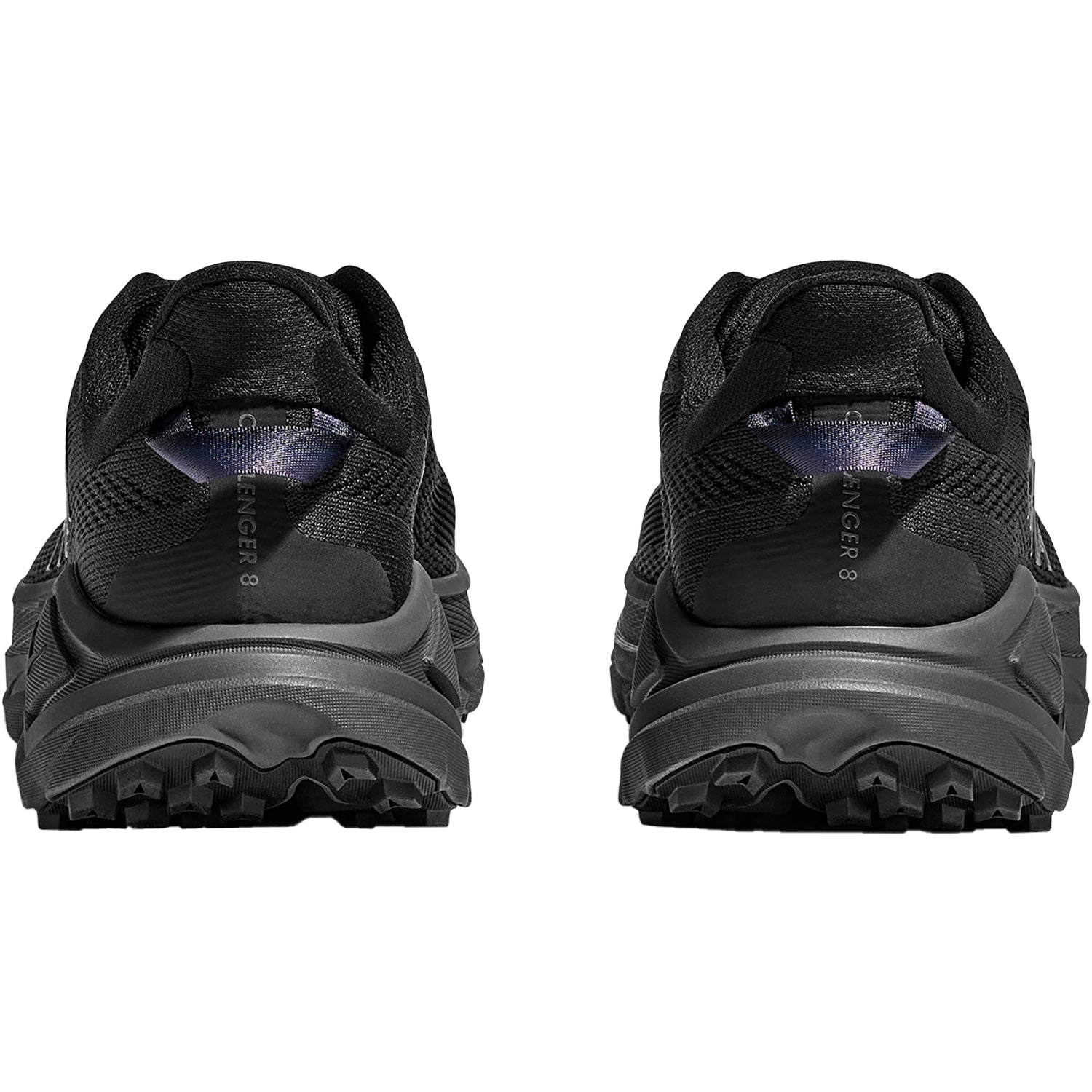 Mens Hoka one one Hoka Challenger 8 Men's Athletic Shoes Black/Outer Orbit Black/Outer Orbit