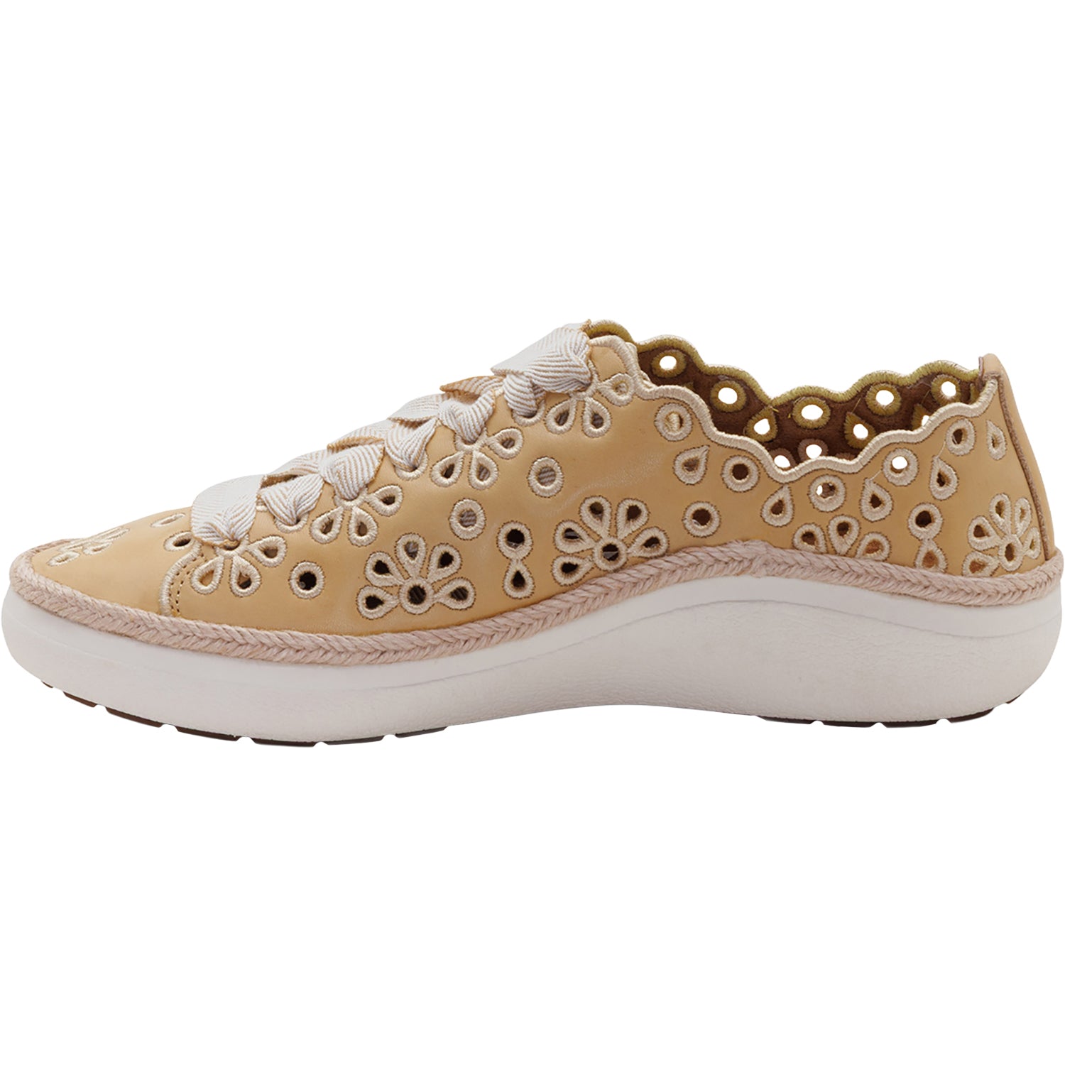 Womens Aetrex Aetrex Charlotte Women's Casual Lace-Ups Butter Butter