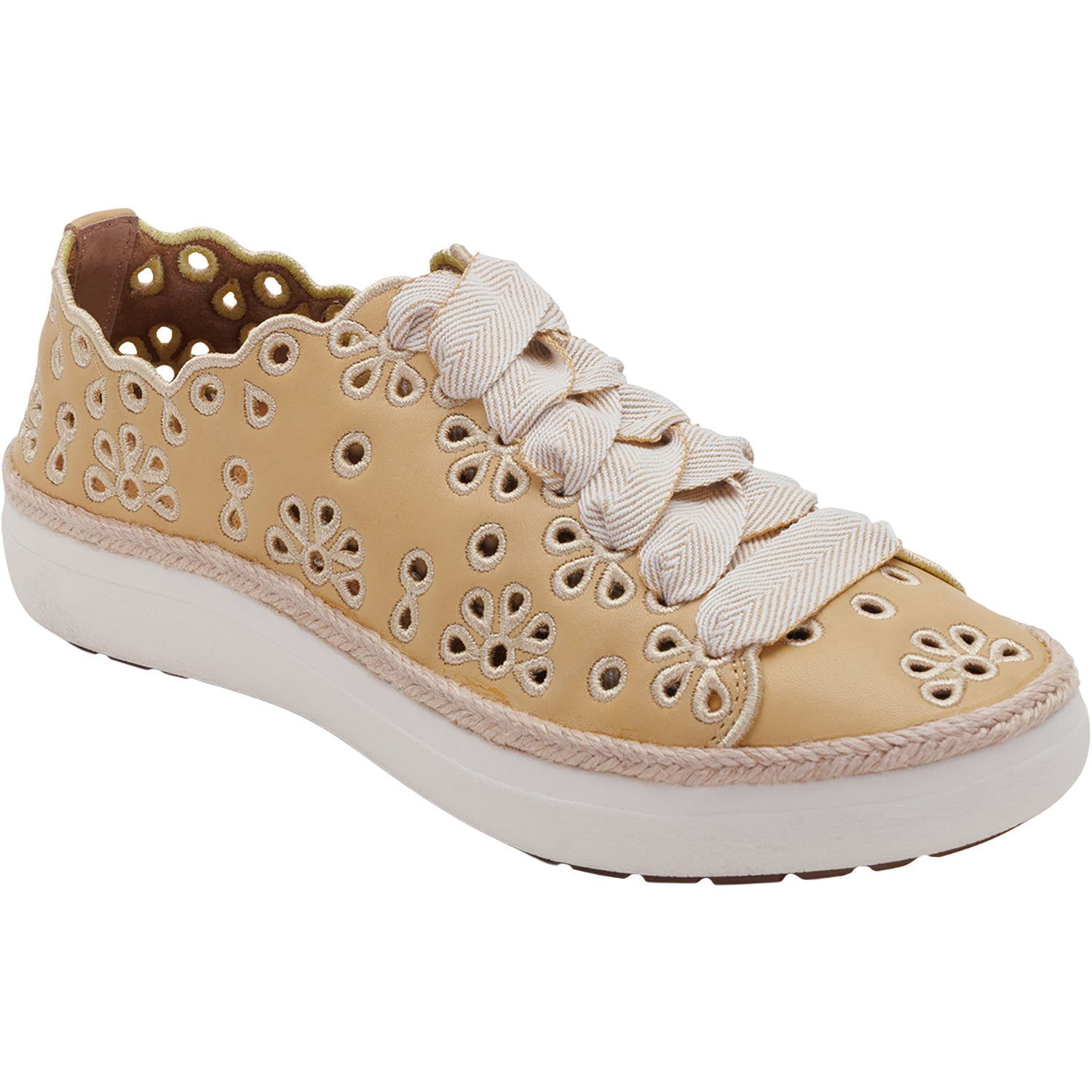 Womens Aetrex Aetrex Charlotte Women's Casual Lace-Ups Butter Butter