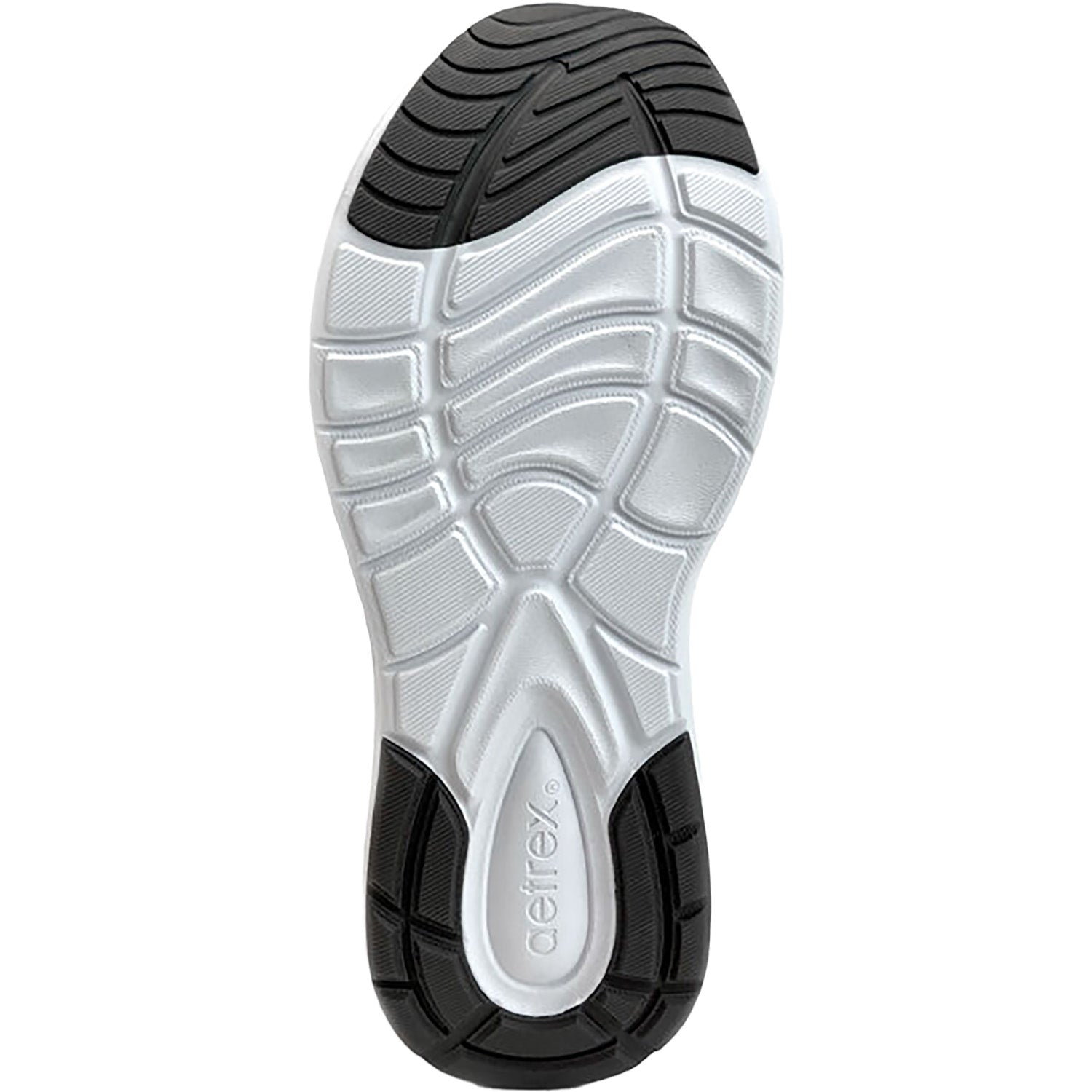 Mens Aetrex Aetrex Chase Men's Athletic Shoes Grey Mesh Grey Mesh
