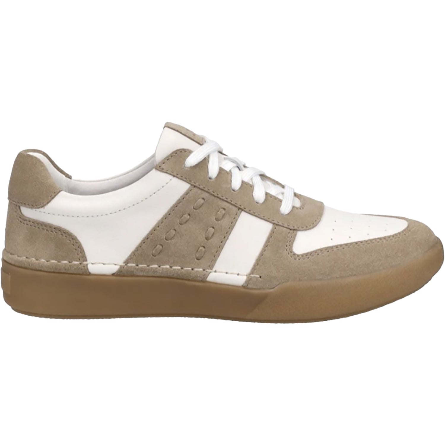 Womens Josef seibel Josef Seibel Claire 27 Women's Lace Up Shoes Beige K Suede Beige K Suede