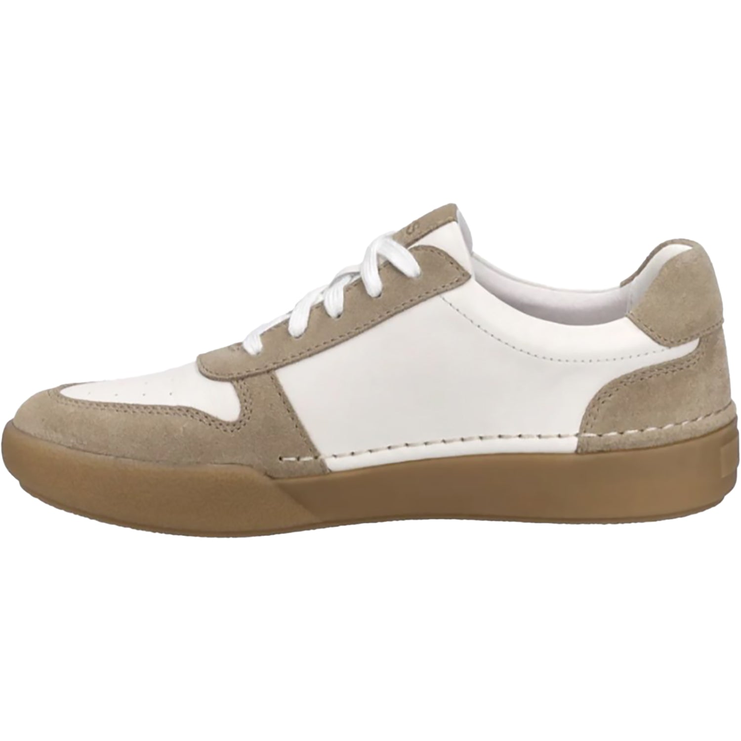 Womens Josef seibel Josef Seibel Claire 27 Women's Lace Up Shoes Beige K Suede Beige K Suede