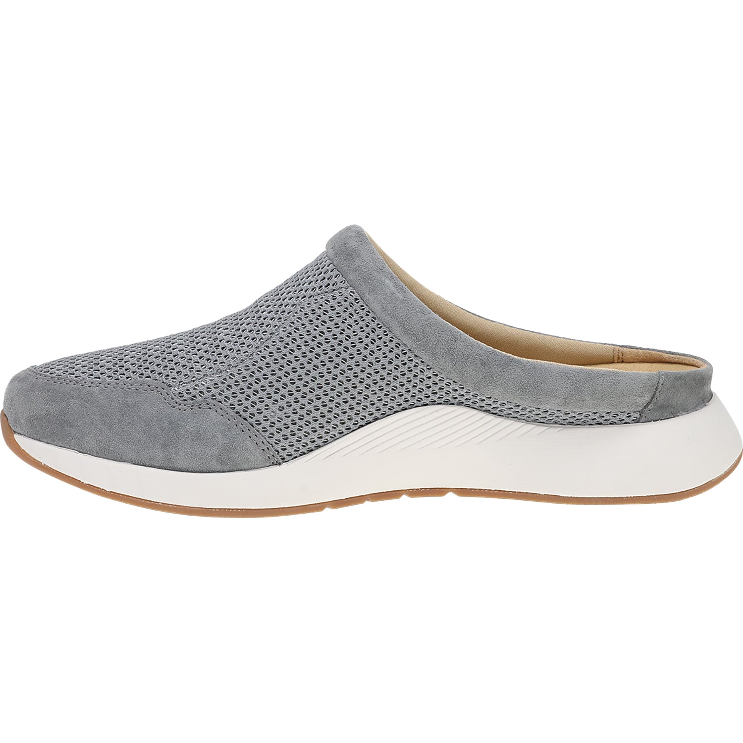 Womens Dansko Dansko Claudia Clog Women's Open Back Clogs Grey Mesh Grey Mesh