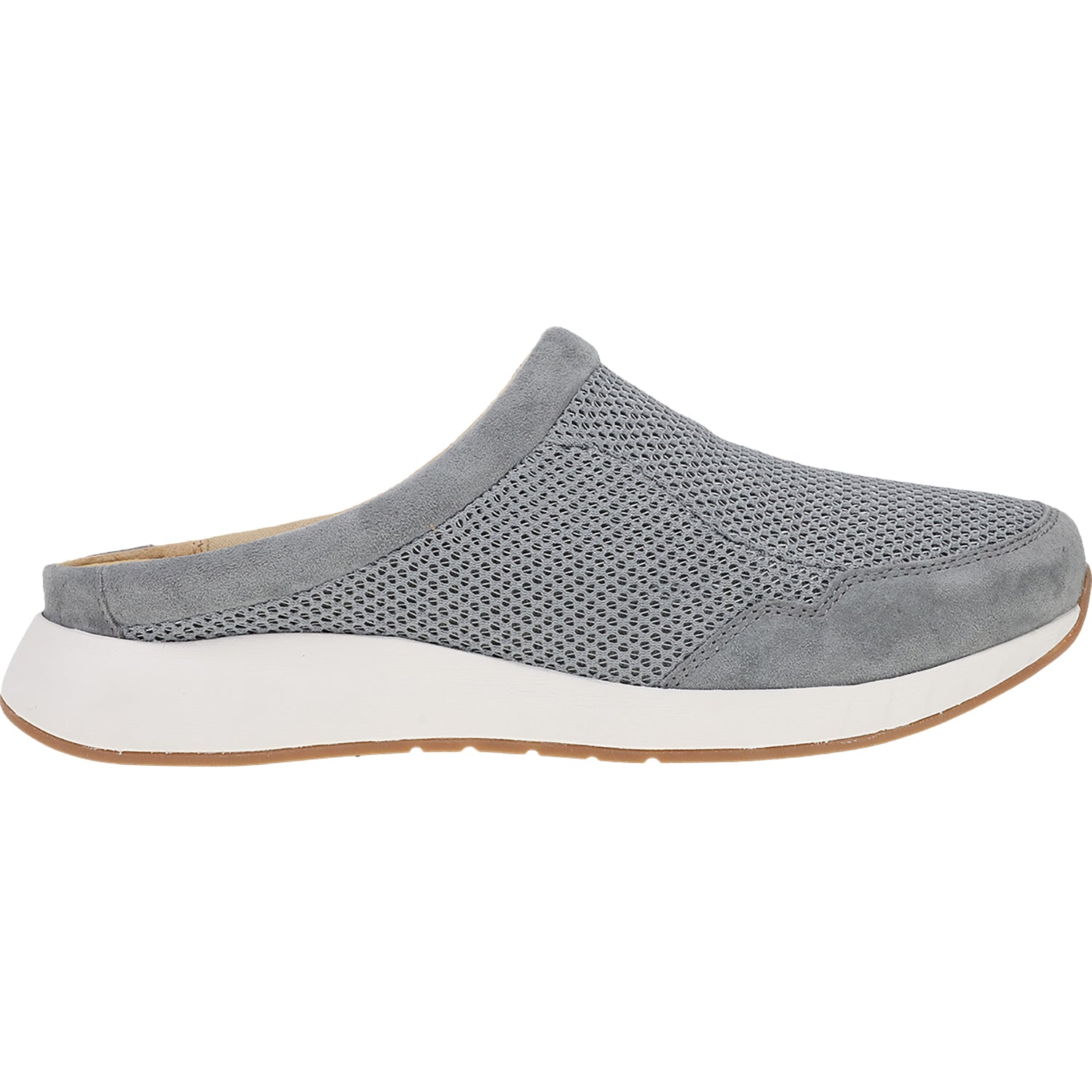 Womens Dansko Dansko Claudia Clog Women's Open Back Clogs Grey Mesh Grey Mesh