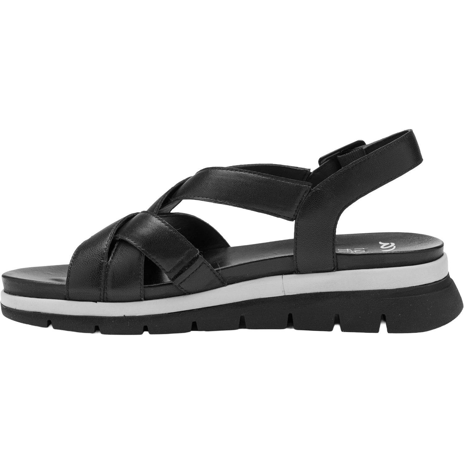 Womens Ara shoes Ara Clearwater Women's Sandals Black Calf Leather Black Calf Leather