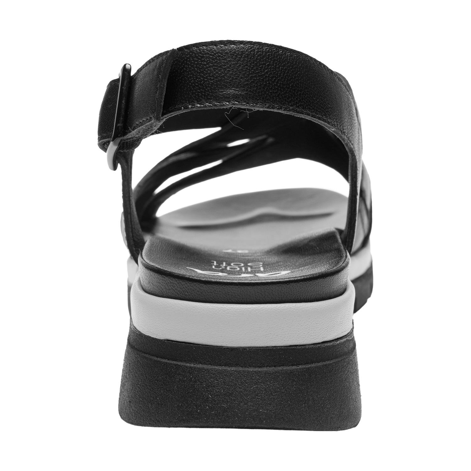 Womens Ara shoes Ara Clearwater Women's Sandals Black Calf Leather Black Calf Leather