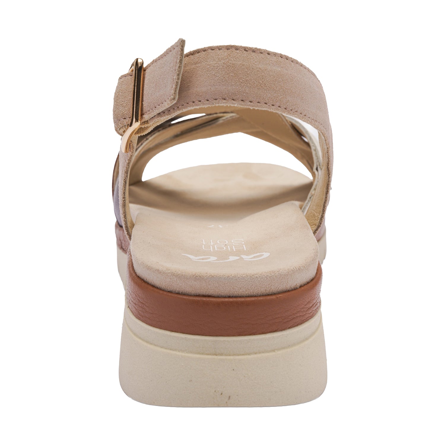 Womens Ara shoes Ara Clearwater Women's Sandals Cream/Mousse/Mocca Calf/Shell Suede Cream/Mousse/Mocca Calf/Shell Suede