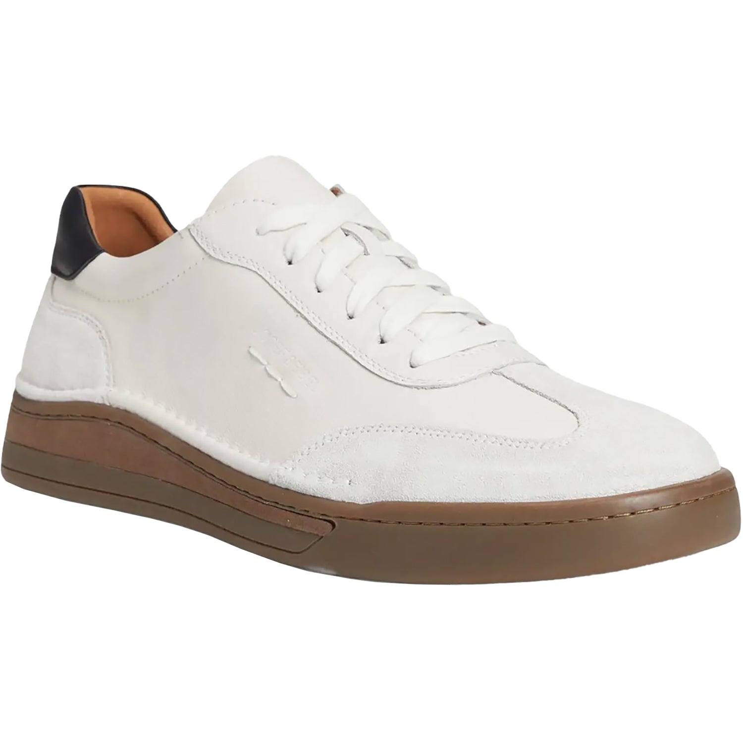 Mens Josef seibel Josef Seibel Cleve 07 Men's Lace Up Shoes White Leather/Suede Combi White Leather/Suede Combi