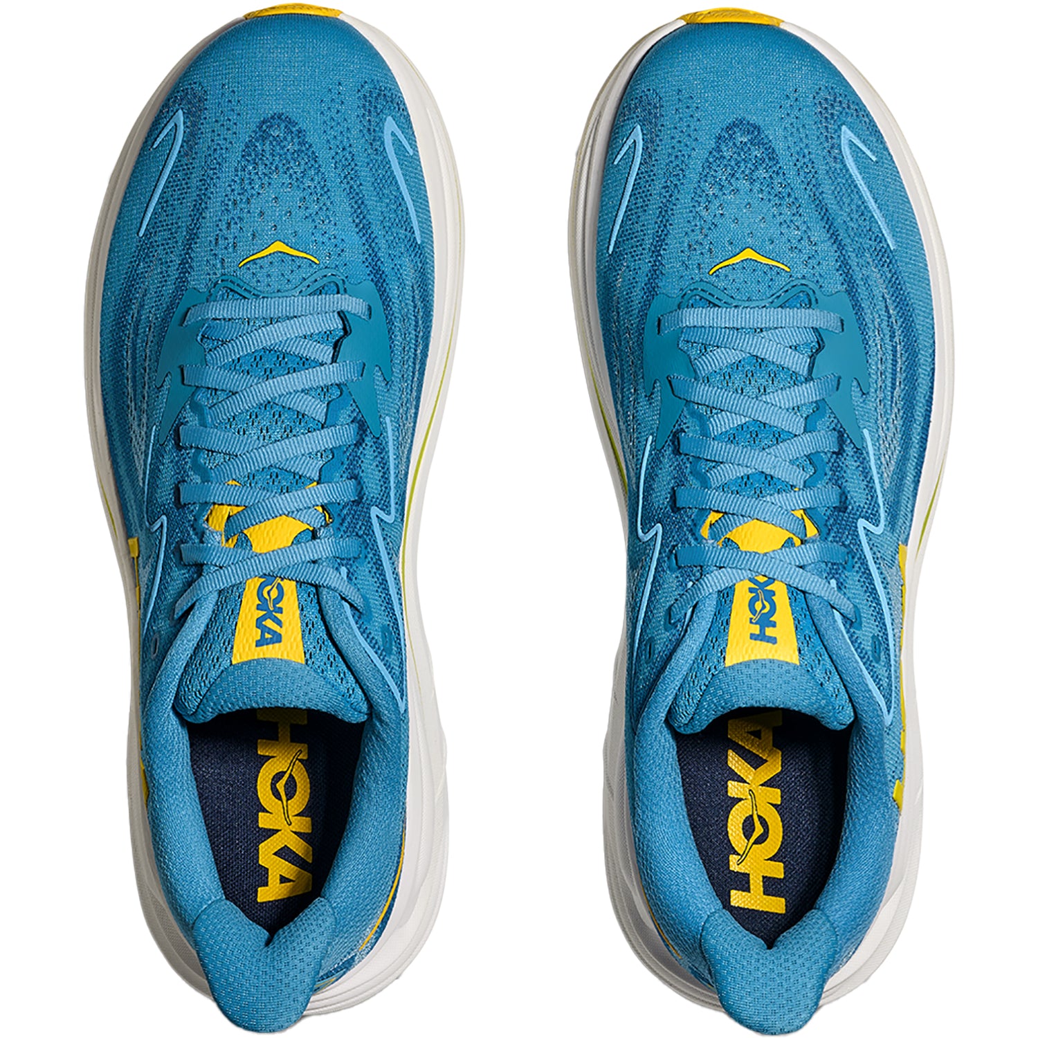 Men's Hoka Clifton 10 Alpine Blue/Foggy Night (Neutral