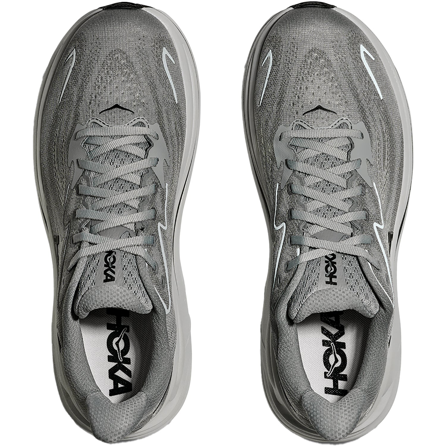 Mens Hoka one one Men's Hoka Clifton 10 Galactic Grey/Asteroid (Neutral Support) Galactic Grey/Asteroid