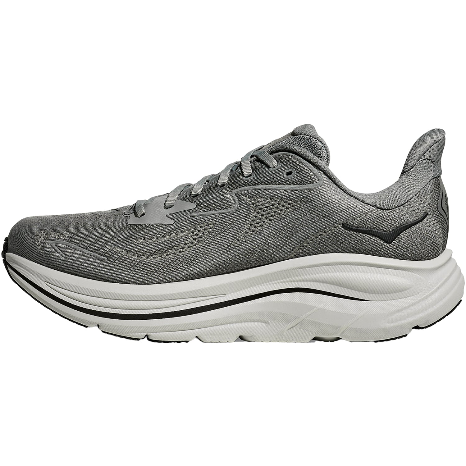 Mens Hoka one one Men's Hoka Clifton 10 Galactic Grey/Asteroid (Neutral Support) Galactic Grey/Asteroid