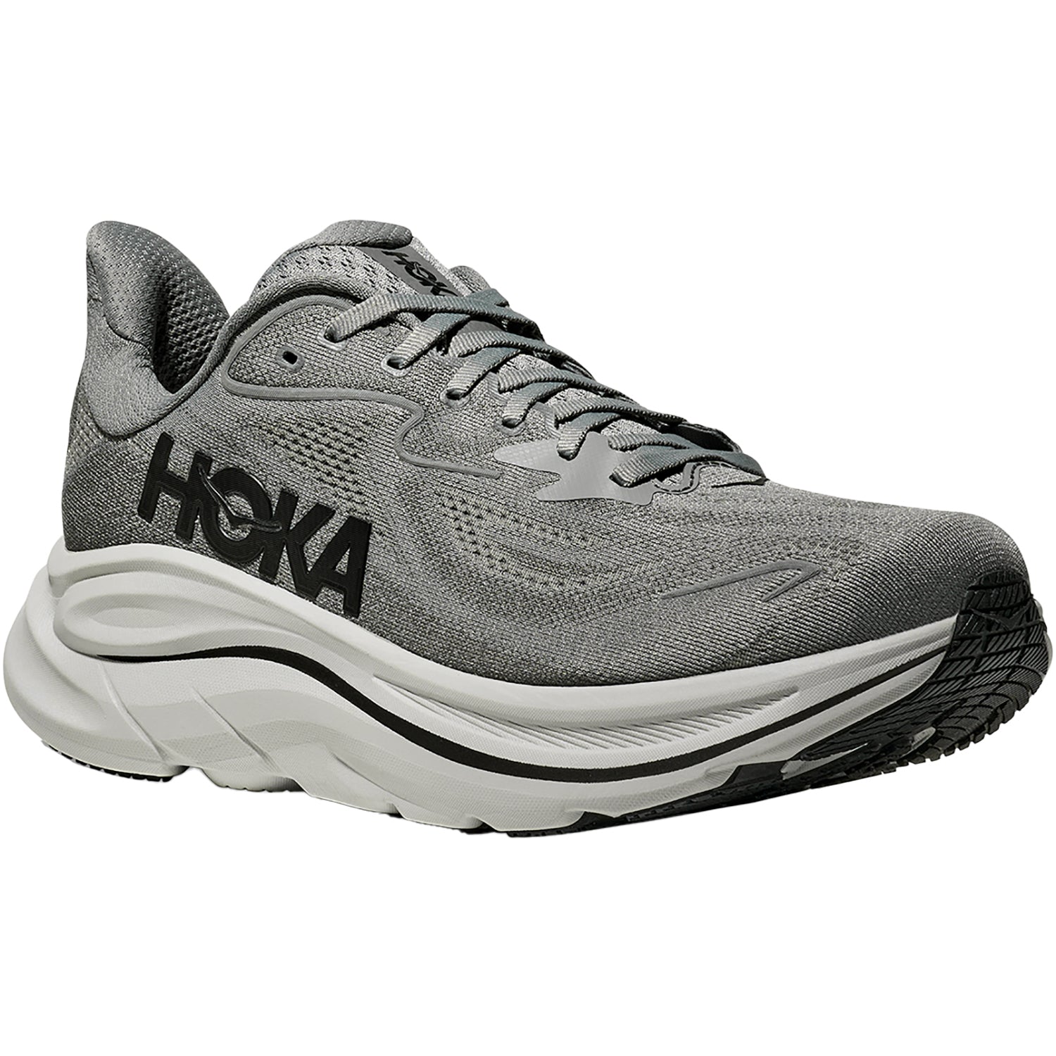 Mens Hoka one one Men's Hoka Clifton 10 Galactic Grey/Asteroid (Neutral Support) Galactic Grey/Asteroid