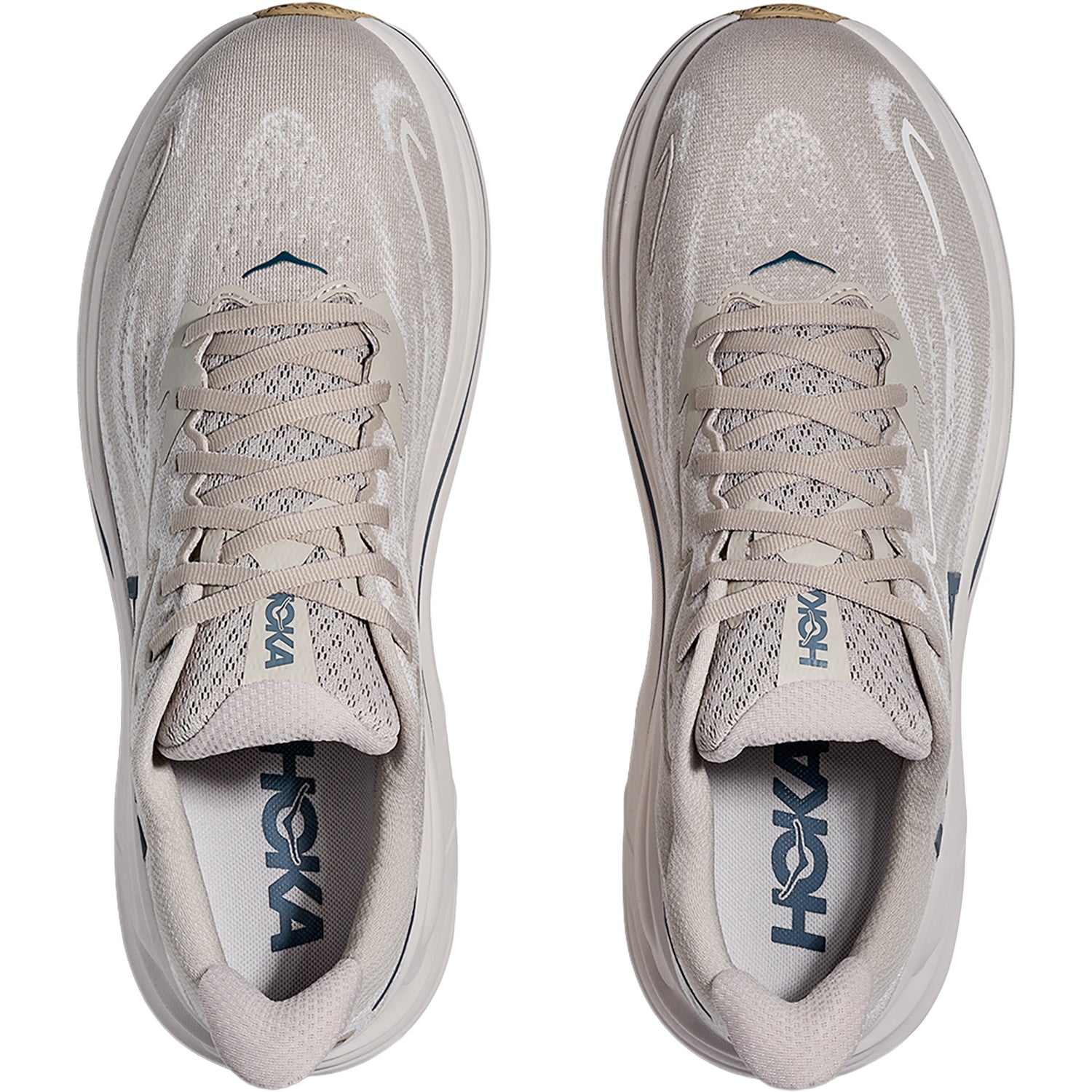 Mens Hoka one one Hoka Clifton 10 (Neutral Support) Men's Athletic Shoes Putty/Grout Putty/Grout