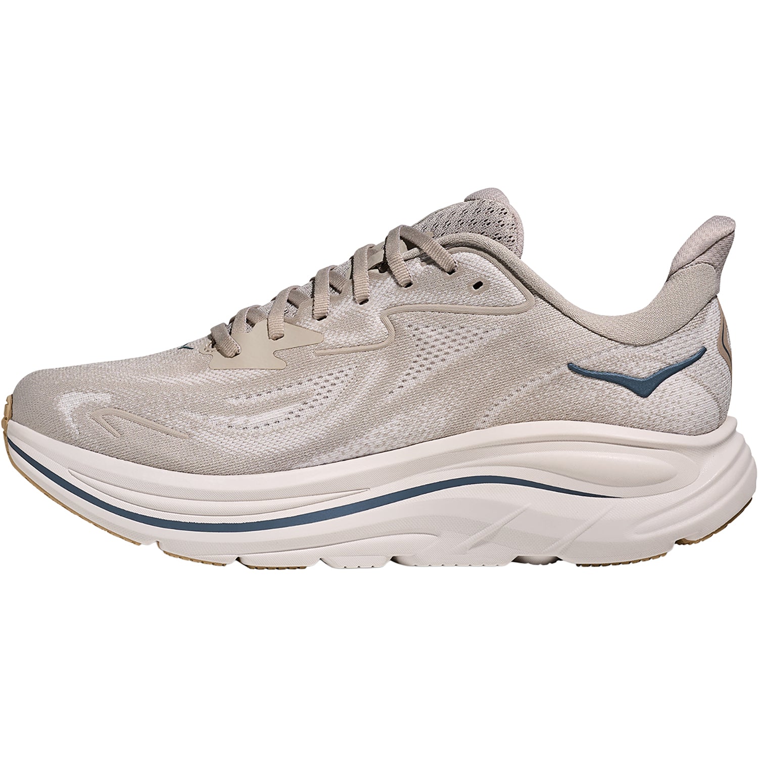 Mens Hoka one one Hoka Clifton 10 (Neutral Support) Men's Athletic Shoes Putty/Grout Putty/Grout