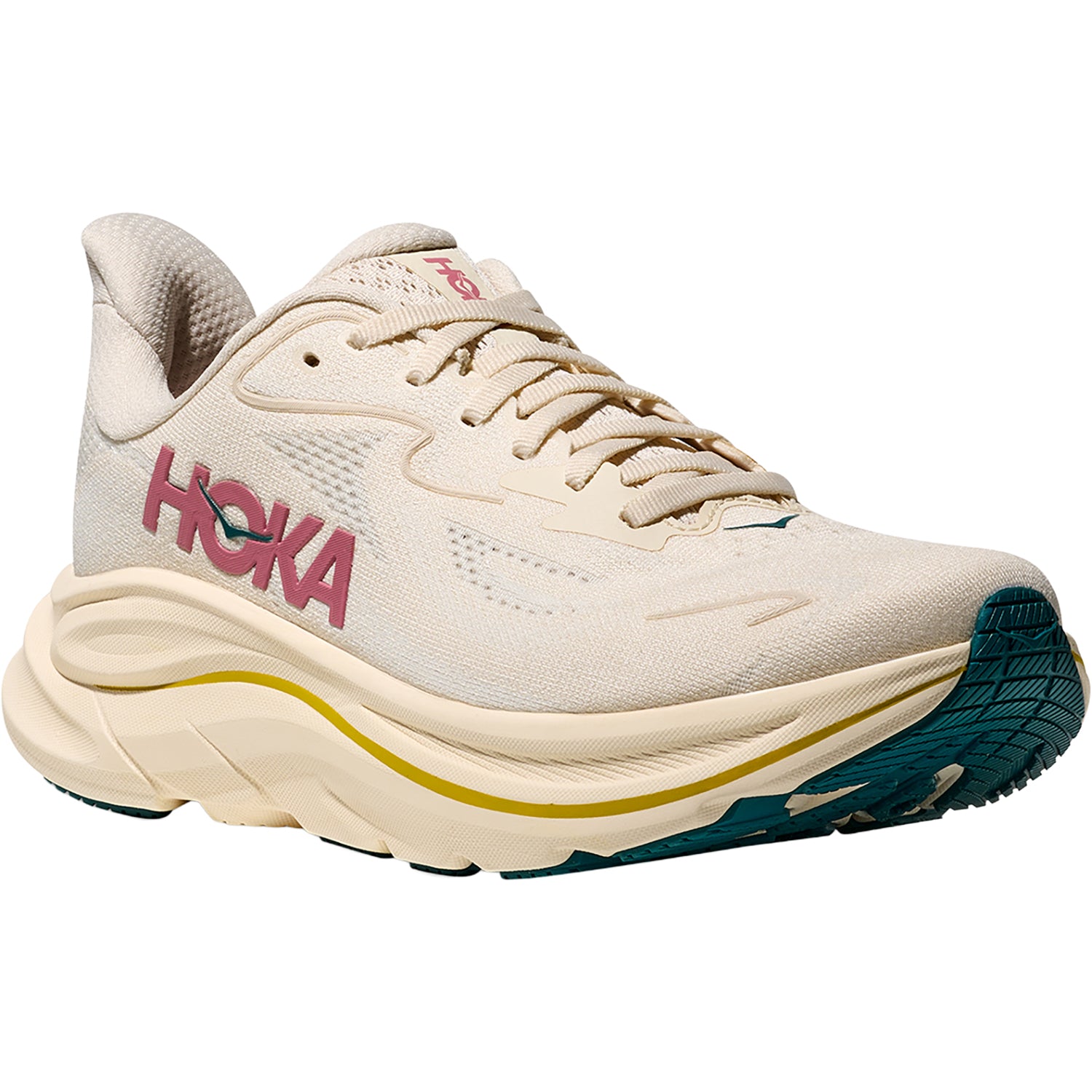 Womens Hoka one one Women's Hoka Clifton 10 Birch/Alabaster (Neutral Support) Birch/Alabaster