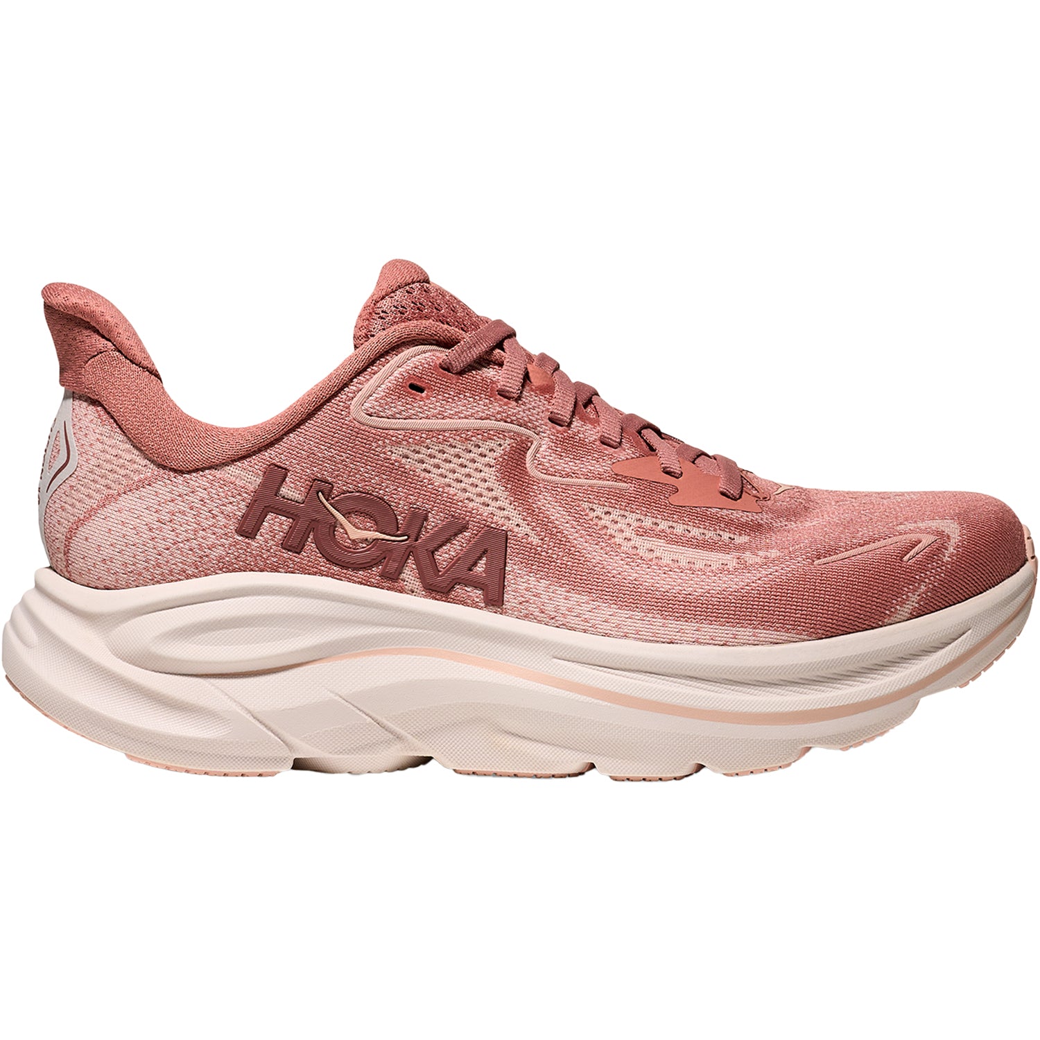 Womens Hoka one one Women's Hoka Clifton 10 Blush/Rose Latte (Neutral Support) Blush/Rose Latte