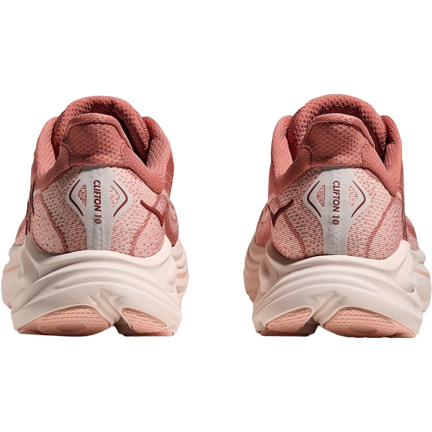 Womens Hoka one one Women's Hoka Clifton 10 Blush/Rose Latte (Neutral Support) Blush/Rose Latte