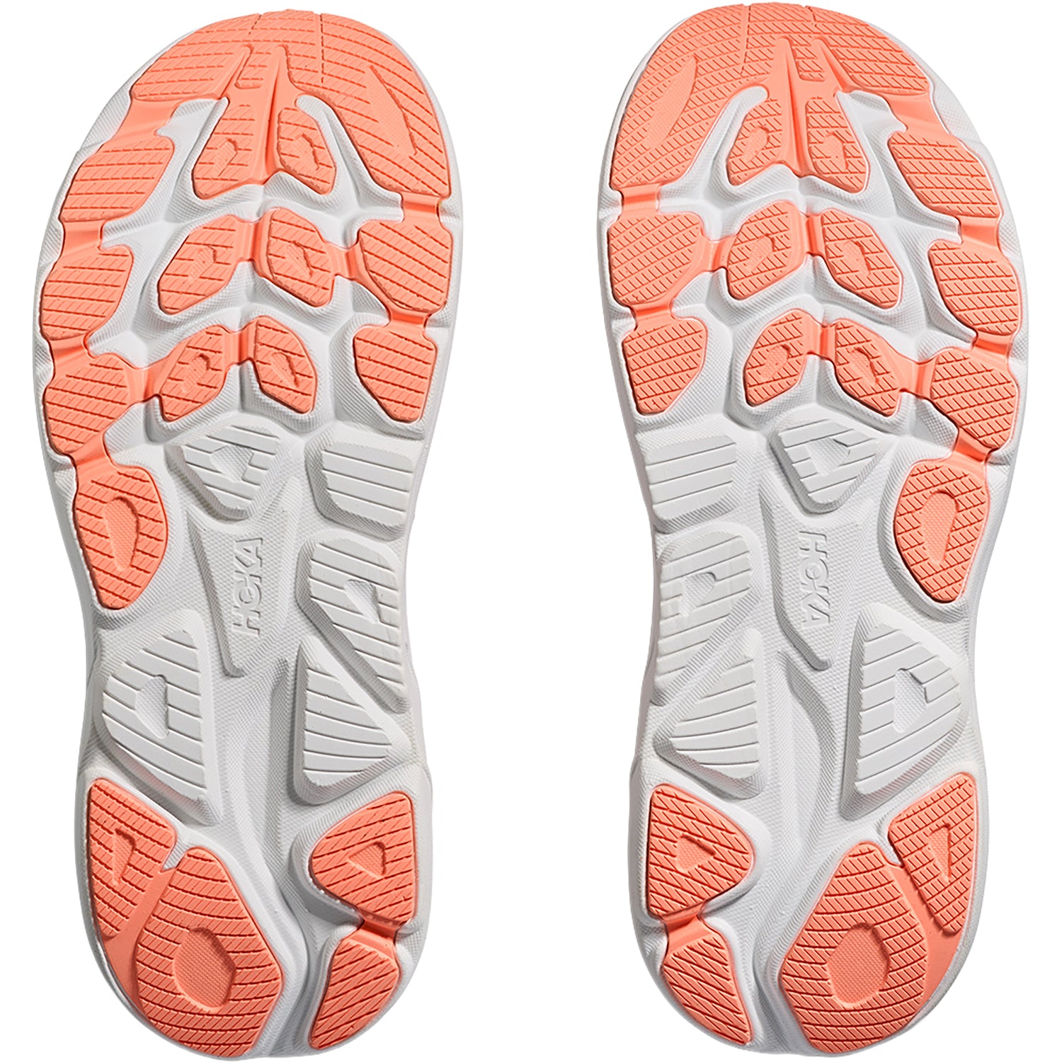 Womens Hoka one one Hoka Clifton 10 Lilac Cream/Tangerine Glow (Neutral Support) Women's Athletic Shoes L:ilac Cream/Tangerine Glow L:ilac Cream/Tangerine Glow