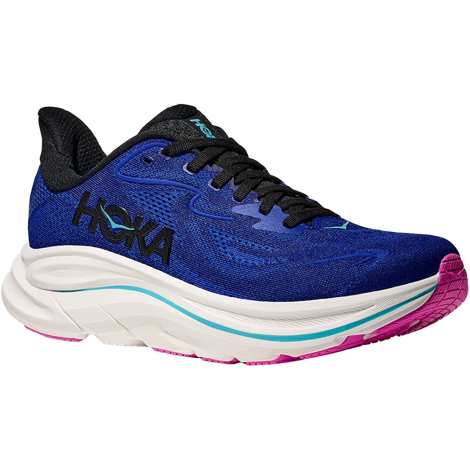 Womens Hoka one one Women's Hoka Clifton 10 Night Sky/Ultramarine (Neutral Support) Night Sky/Ultramarine
