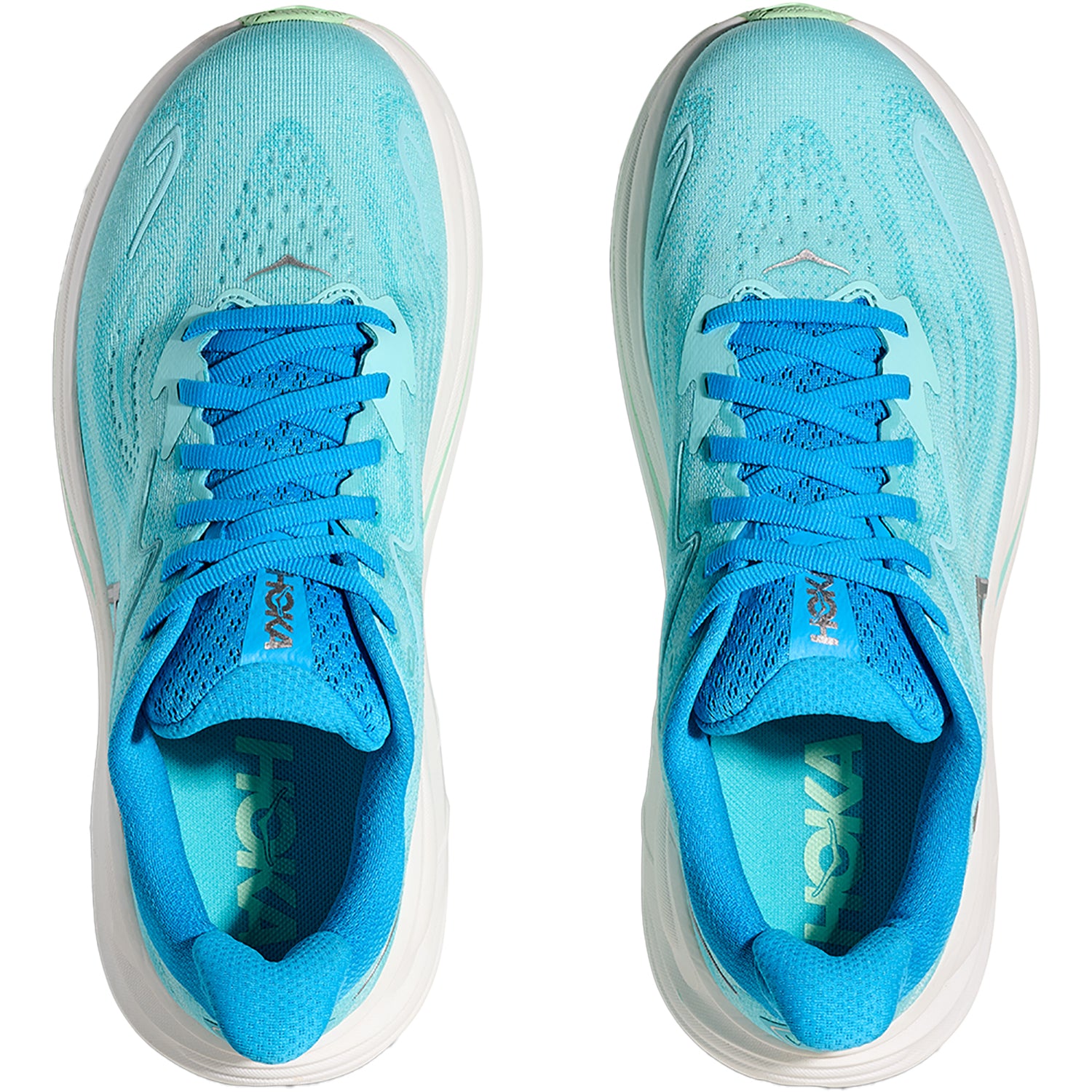 Womens Hoka one one Women's Hoka Clifton 10 Skyward Blue/Cielo Blue (Neutral Support) Skyward Blue/Cielo Blue