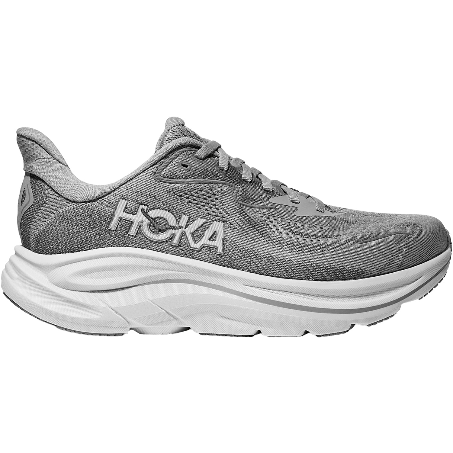 Womens Hoka one one Women's Hoka Clifton 10 Stellar Grey/Galactic Grey (Neutral Support) Stellar Grey/Galactic Grey