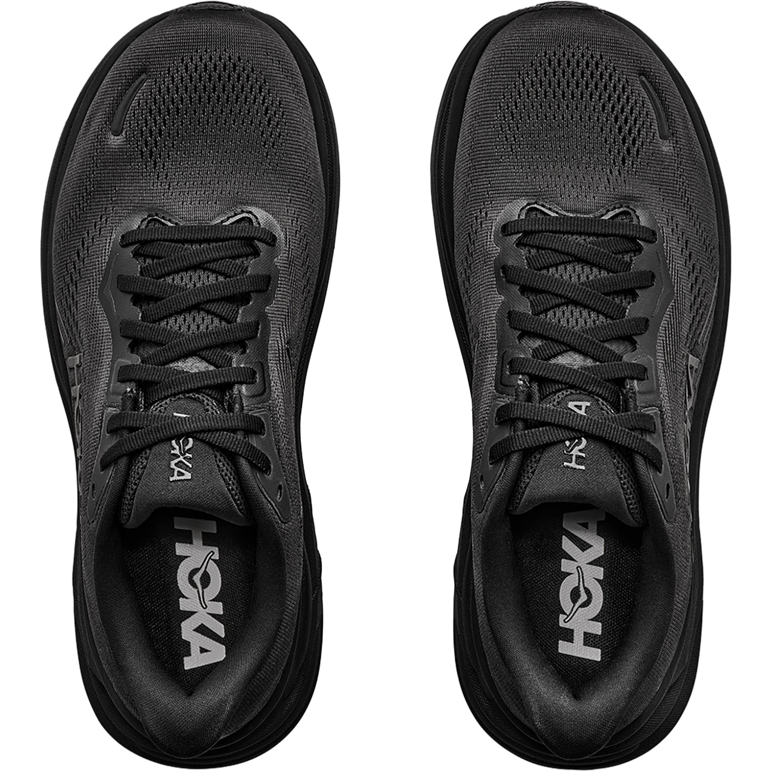 Womens Hoka one one Hoka Clifton 11 Women's Athletic Shoes Black/Black (Neutral Support) Black/Black