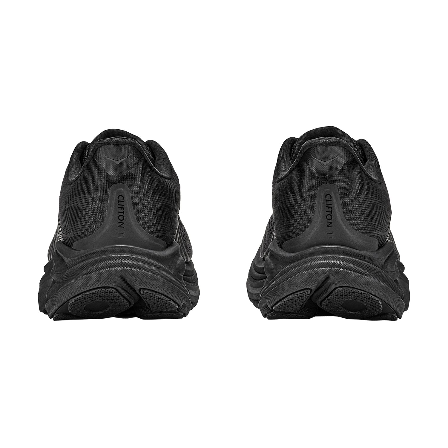 Womens Hoka one one Hoka Clifton 11 Women's Athletic Shoes Black/Black (Neutral Support) Black/Black