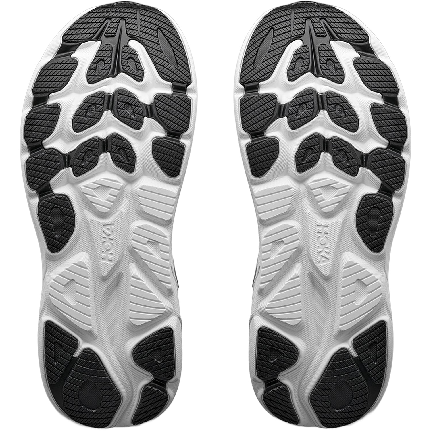 Womens Hoka one one Hoka Clifton 11 Women's Athletic Shoes Black/White (Neutral Support) Black/White
