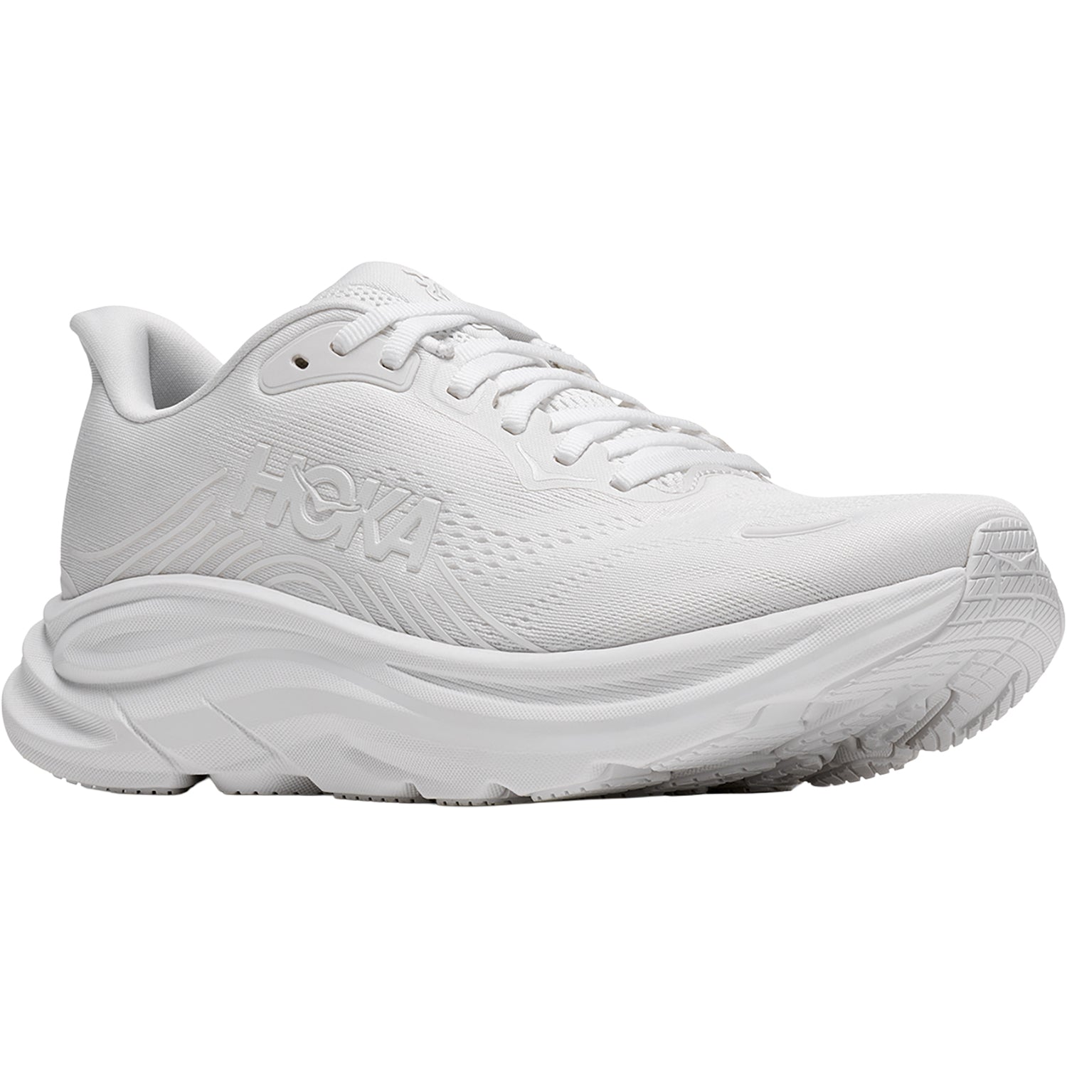 Womens Hoka one one Hoka Clifton 11 Women's Athletic Shoes White/White (Neutral Support) White/White