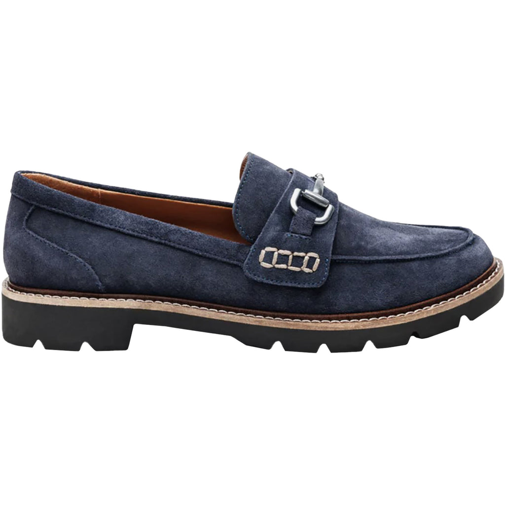 Women's Aetrex Collette Navy Suede